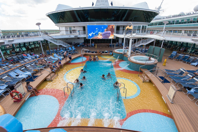 Main Pool on Royal Caribbean Brilliance of the Seas Ship - Cruise Critic