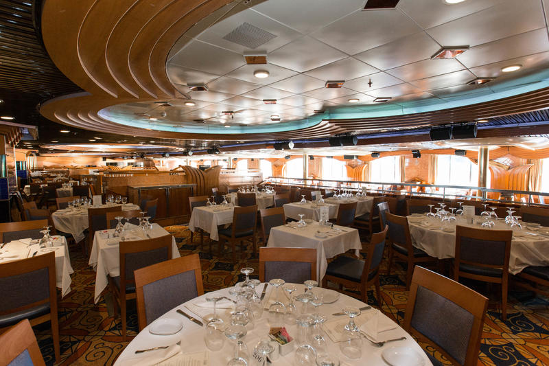 Mardi Gras Dining Room on Carnival Inspiration Cruise Ship - Cruise Critic