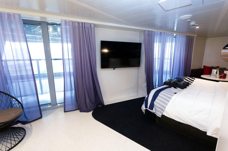 Cheeky Corner Suite on Virgin Voyages Scarlet Lady Cruise Ship - Cruise  Critic